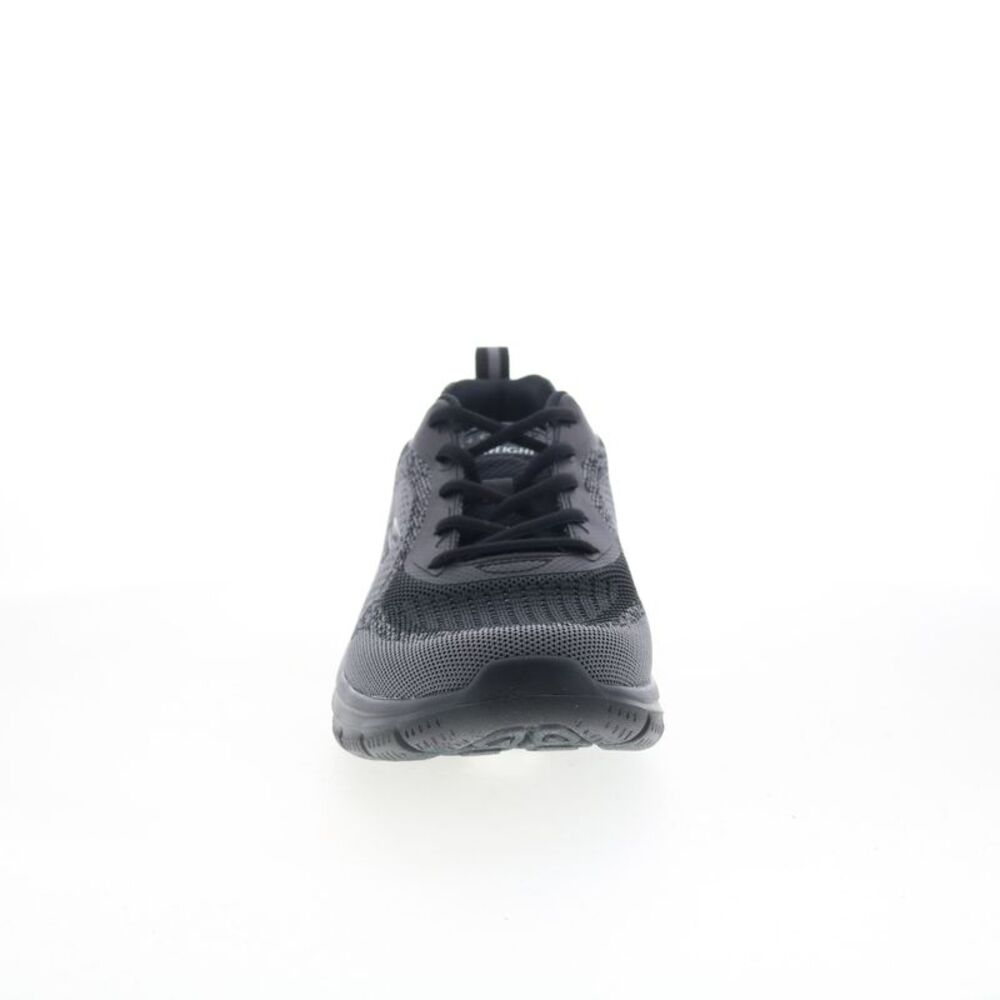 Skechers Mens Track - Glendor Black Shoes (NWT) - Picture 3 of 7